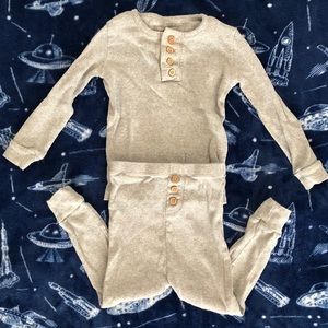 Burt's bees baby thermal pjs
